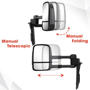 <span class=keywords><strong>Specchio</strong></span> di traino indicatore affumicato in vetro di alimentazione FARWIDE per Land Cruiser lc70 lc79 1984 - 2022 - Product Image 6
