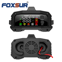 Chargeur de batterie FOXSUR FPT-250 12V 25A 24V 15A avec fonction de réparation pour batteries plomb-acide et LiFePO4, et booster de démarrage pour voiture et moto