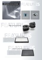 Système HVAC vertical flexible à économie d'énergie HRV ERV avec filtre HEPA H13, construction en acier inoxydable, pour extérieur, hôpital, gymnase, parc, salle