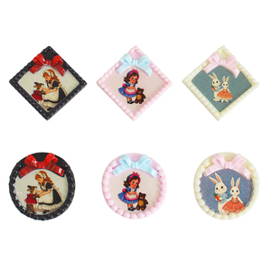 Magnifique Cabochon en Résine à Dos Plat en Forme de Nœud pour DIY, Scrapbooking, Accessoires de Décoration pour Épingles à Cheveux et Coques de Téléphone - Product Image 6