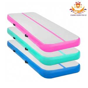 Tapis de sol gonflable personnalisé en DWF/PVC pour la gymnastique, le yoga, le basketball et les jeux aquatiques, intérieur/extérieur - Product Image 6