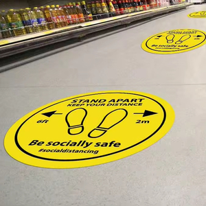 6ft Portable Floor Sign Sticker 12\