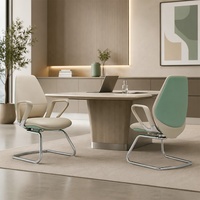 Chaise de visiteur de bureau de haute qualité, chaise d'invité commerciale, chaise de salle de conférence, chaise de réunion