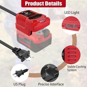 <span class=keywords><strong>Caricabatterie</strong></span> Portatile Mini Sostitutivo per Batterie Craftsman 20V Compatibile con Serie Craftsman V20 CMCB204 Utensili Elettrici - Product Image 3