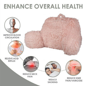 Cao cấp mềm Bộ nhớ bọt đọc gối giường phần còn lại gối trở lại hỗ trợ với cánh tay - Product Image 6