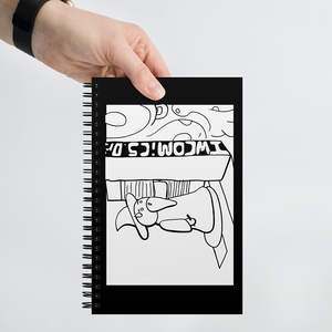 Cómics IW # Cuaderno Espiral Wizard de 35 Hojas, Tamaño A6, Papel para Dibujar y Pintar, para Regalo y Promoción, Encuadernación con Cubierta de Papel - Product Image 6