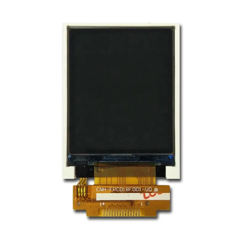 1.8 بوصة TFT وحدة عرض إل سي دي الجملة البسيطة LCD الشاشة مع 2 LED الخلفية مخصص مايكرو مصفوفة LCD تصنيع المعدات الأصلية
