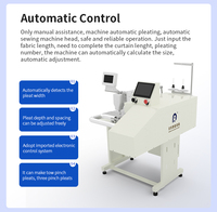 Machine à coudre automatique à plis par pincement de rideau Machine à plisser les rideaux