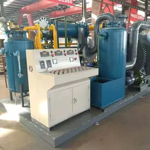 1.5 Ton Mini ısıl bozunum tesisi tipi plastik dizel yakıt yağı makinesi