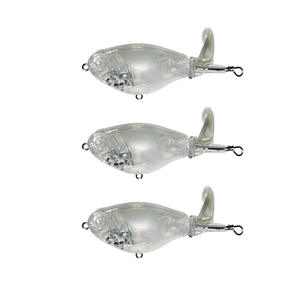 เหยื่อตก<span class=keywords><strong>ปลา</strong></span>พลาสติกแข็งแบบไม่ทาสี ขนาด 14.8 กรัม 7.5 เซนติเมตร สำหรับตก<span class=keywords><strong>ปลา</strong></span>ผิวน้ำ แบบลอยน้ำ รุ่น Whopper Plopper <span class=keywords><strong>ราคา</strong></span>ดี - Product Image 4