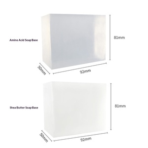 <span class=keywords><strong>Base</strong></span> de <span class=keywords><strong>Savon</strong></span> Artisanale à l'Huile Végétale et au Beurre de Karité aux Acides Aminés, Contrôle du Sébum et Hydratant, Transparent Blanc, Matière Première DIY, Vente en Gros - Product Image 5