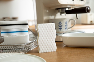 Esponja de Cocina Antibacteriana con Compresión 1.5x, Esponja de Limpieza en Forma de S para Fregar Platos - Product Image 3