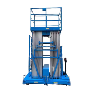 Elevador de Aluminio de Doble Mástil o Elevador de Dos Postes Fabricado en Aleación de Aluminio para Trabajos Aéreos - Product Image 1