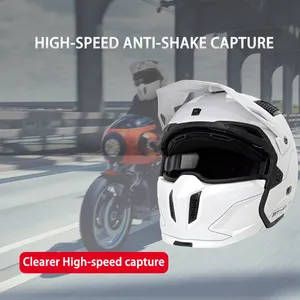 Fabrika doğrudan 4G ile motosiklet kask yüksek hızlı kamera desteği görüntü sabitleyici GPS konumlandırma elektronik çit gerçek zamanlı video