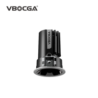 Plafonnier encastré rond [Ra>95 Anti-éblouissement] 9W 12W Qualité professionnelle Dialux Support