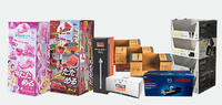 Boîte de distribution de mouchoirs en carton recyclé personnalisée, avec logo imprimé en couleur, emballage en carton ondulé pour serviettes