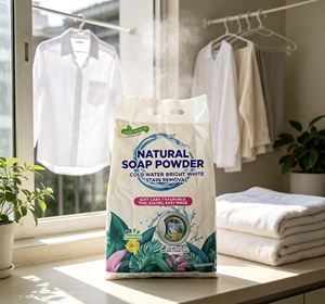 Lessive <span class=keywords><strong>en</strong></span> poudre végétale naturelle 2,5 kg Faible mousse Non toxique Sans phosphate - Product Image 2