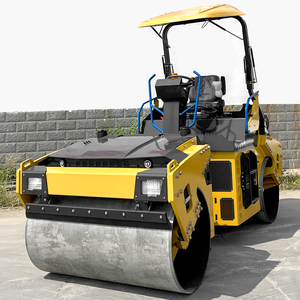 รถบดถนนยางมะตอยขนาดเล็ก6ตันเครื่องอัดถนนขนาดเล็ก - Product Image 4