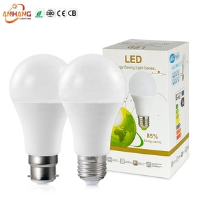 Bombilla LED de Alta Potencia B22 E27 de Plástico y Aluminio, 9W 12W 15W 18W 24W, Fabricante OEM ODM, Materia Prima para <span class=keywords><strong>Bombillas</strong></span> LED - Product Image 1