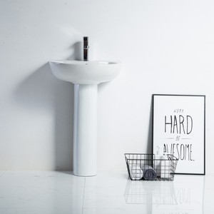 Vente en gros, chine, lavabos à shampoing, trou unique, forme ronde, lavabo à main - Product Image 2