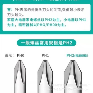 ดอกไขควงหัวฟิลลิปส์ ยี่ห้อดราก้อน รุ่น PH1 PH2 PH3 ปลายแหลมสองด้าน แบบยาว  ผิวสีเงิน - Product Image 4