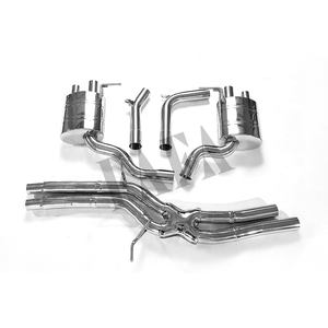 ऑडी वर्ग 5 के लिए स्टेनलेस स्टील निकास प्रणाली मध्य-पूंछ उच्च प्रदर्शन बिल्ली बैक निकास पाइप मफलर वाल्व निकास - Product Image 1