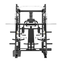Machine Smith multifonctionnelle de combinaison de Squat de croisement de câble de rack d'alimentation tout-en-un commercial