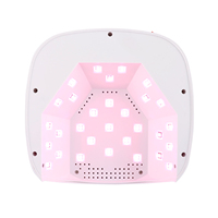 Nouvelle conception, lampe à ongles UV LED sans fil rechargeable, 98 watts, haute puissance, professionnelle, pour vernis gel, sécheuse à ongles pour école de manucure