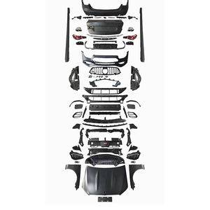 ชุดแต่งสไตล์ E63 รุ่นใหม่ สำหรับแปลงโฉม W212 เป็น W213 ชุดแต่ง AMG สำหรับ Mercedes Benz E Class W212 ปี 2010-2015 - Product Image 1