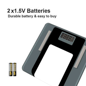 Nouvelle conception, grande balance numérique avec écran LCD, balance de composition corporelle Bluetooth, balance intelligente pour le corps - Product Image 5