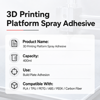 SPRAYMASTER Vente en gros Usine OEM Adhésif en spray 400 ml pour plateforme d'impression 3D, pour l'adhérence de la plaque de construction, aide à réduire les déformations