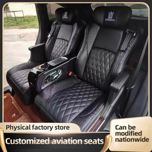 Sièges d'Aviateur en Cuir Véritable et Kit Accoudoir Central pour les Modèles Lincoln Navigator, Toyota Highlander, Land Cruiser et Aviator - Product Image 5