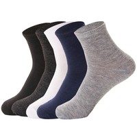Haute 100% coton laine équipage chaussettes hommes à la mode Compression Style fabriqué printemps 40g tricoté Logo haute résistance à la sueur