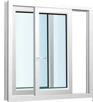 Ventana Abatible Interior Serie 60 Sohi, Directo de Fábrica, Acero Plástico, Resistente a la Presión, para Almacenes, Áticos y Balcones