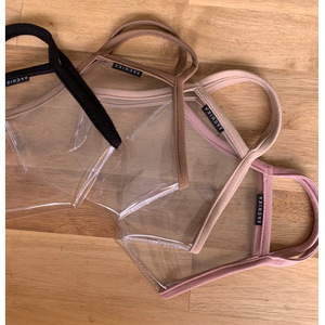 Máscara transparente para lectura labial, protector facial antipolvo y antivaho, máscara transparente profesional para sordos y mutos, de fábrica - Product Image 5