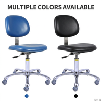 L'ascenseur en cuir de chaise de laboratoire d'ESD directe d'usine tournent les coussins élastiques modernes pour l'atelier commercial atelier commercial