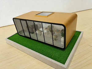 Container <span class=keywords><strong>in</strong></span> Acciaio Standard da 20 piedi, 3 Camere da Letto, 2 Piani, Estensione Espandibile 3D, Edificio per Uffici, Monolocale <span class=keywords><strong>in</strong></span> <span class=keywords><strong>Vendita</strong></span> per Villaggi - Product Image 5