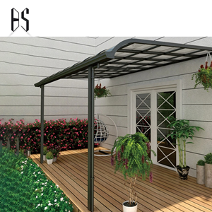 Toldo de Tamaño Personalizado a Precio de Mayoreo, Protección UV e Impermeable, Estructura de Aleación de Aluminio con <span class=keywords><strong>Techo</strong></span> de Panel de PC <span class=keywords><strong>para</strong></span> <span class=keywords><strong>Terraza</strong></span> - Product Image 3