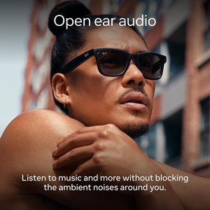 Ray-Ban Meta Wayfarer Matte Black Smart Glasses 12 Mp Camera Open Ear Audio - Product Image 4