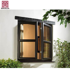 Khung Nhôm HISENG Windproof Tùy Chỉnh Nhôm Đôi Kính Cử<span class=keywords><strong>a</strong></span> Sổ - Product Image 4