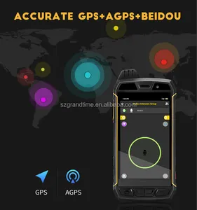 Android 4 gam LTE PoC Mạng công cộng điện thoại di động zello hai cách phát thanh không giới hạn khoảng cách PTT SOS Walkie Talkie với thẻ Sim