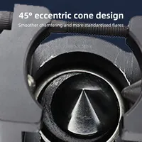 Herramienta Expansora Excéntrica de Doble Propósito ST-809AM ST-R806A para Mantenimiento de Tuberías de Cobre de Aire Acondicionado con Linterna Integrada
