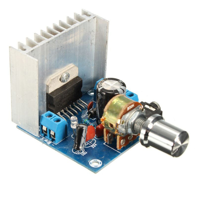 OKY773-021 TDA7297 Stereo Amplifier Module 2*15W Dual Channel Amplifier with Low Heat Generation