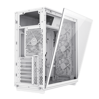 GAMEMAX F46 Mid Tower MicroATX Gaming Computer Case with Fan Back Plug ATX PSU in Stock for Desktop PCs