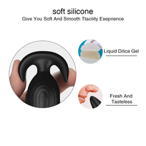 Vibrator Anal untuk pria Remote kontrol nirkabel steker bokong silikon untuk steker Gay mainan seks untuk wanita produk dewasa pemijat prostat - Product Image 5