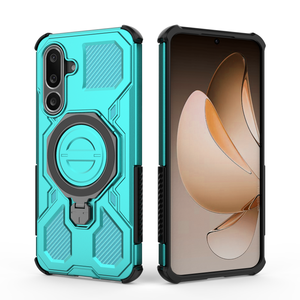 2 в 1 защитный чехол для телефона с магнитным кольцом для Samsung S25 S24 Ultra S25 + S25 Edge M56 противоударный чехол для мобильного телефона - Product Image 6