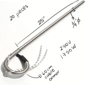 230V PTC Cartridge <b>Heating</b> <b>Tube</b> for Medical Equipment Industry - Product Image 5