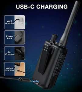 Radio Bidireccional Baofeng 5R Mini de 5W, Tipo-C USB, Copia Inalámbrica de Frecuencia UHF/VHF, Radio Amateur con Programación por Aplicación, Radio Bidireccional AM/FM - Product Image 5