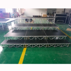 Escenario plegable de aluminio moderno portátil para eventos - Product Image 5