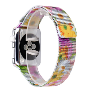 Multicolor pulsera milanese Loop <span class=keywords><strong>de</strong></span> acero inoxidable banda <span class=keywords><strong>de</strong></span> reloj para <span class=keywords><strong>apple</strong></span> <span class=keywords><strong>watch</strong></span> banda - Product Image 4